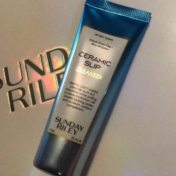 Sephora Makeup New Sunday Riley Ceramic Slip Cleanser Poshmark